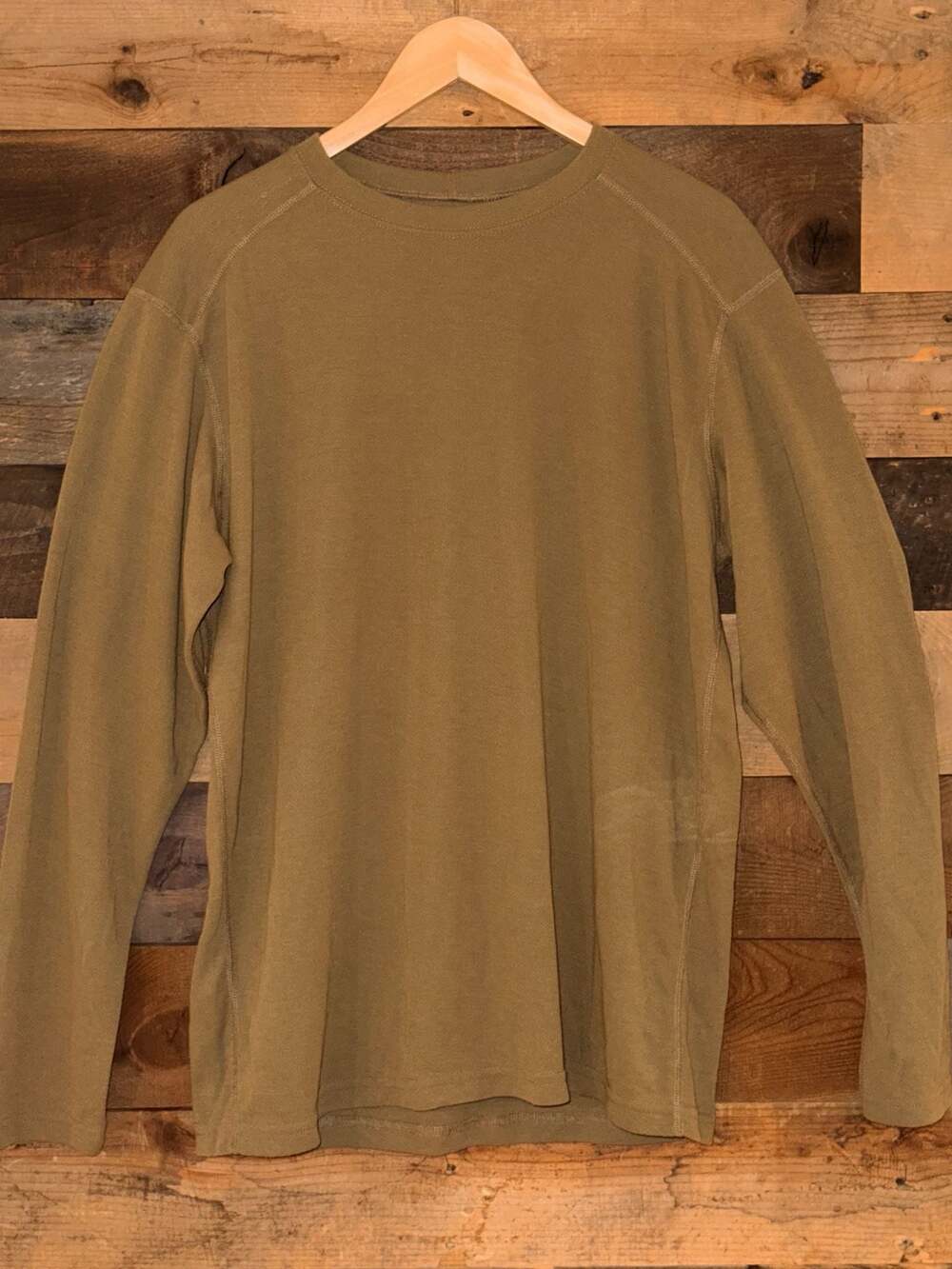 DRIFIRE Flame Resistant Long Sleeve Base Layer Shirt Brown Large